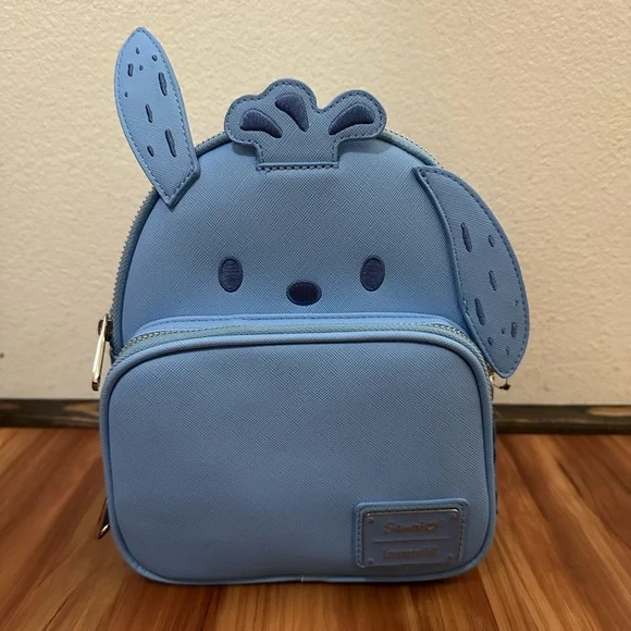 NWT Loungefly Sanrio Pochacco convertible mini backpack - Picture 2 of 5